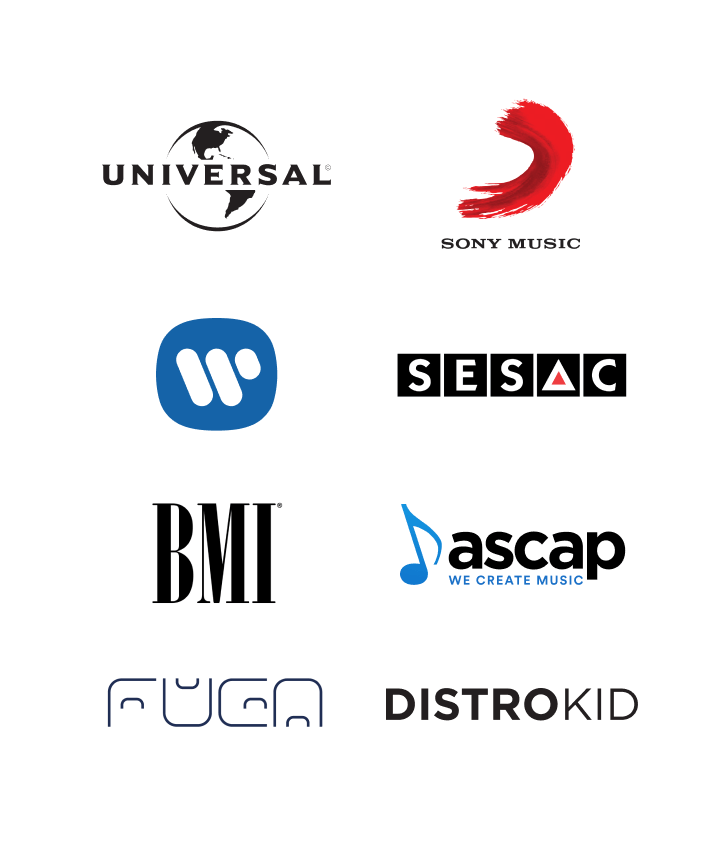 music distributor logos